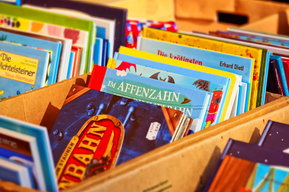 Kinderbücher in der Buchhandlung Linke